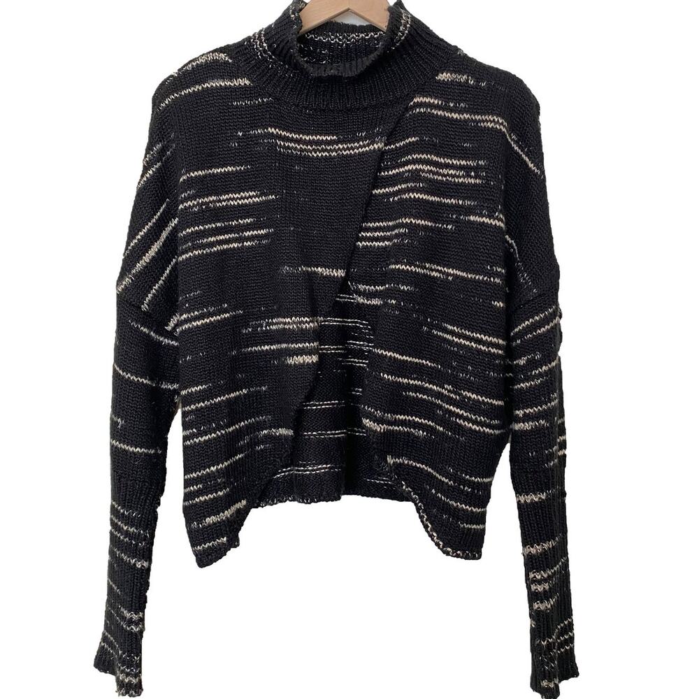 One‎ Teaspoon First Class High Neck Melange Sweater Size XS